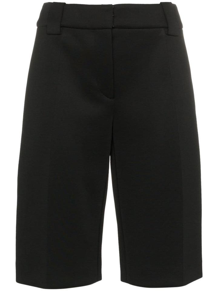 Prada Long Tailored Shorts - Black