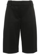 Prada Long Tailored Shorts - Black