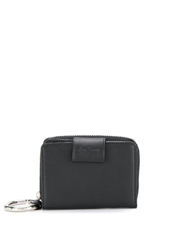 Yohji Yamamoto Embossed Logo Wallet - Black