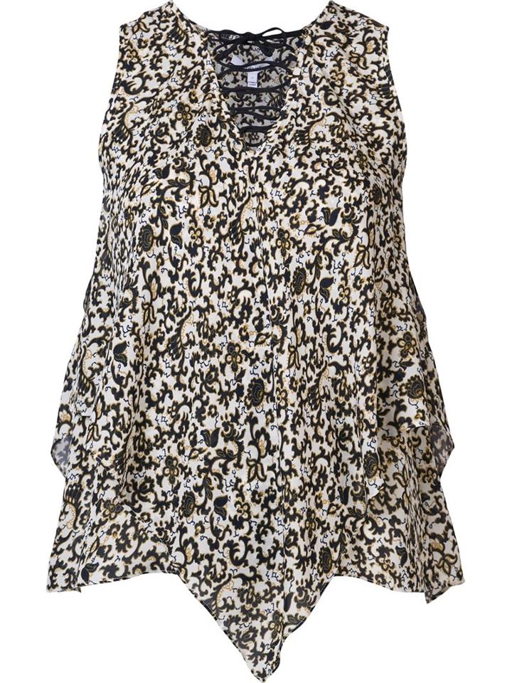 Derek Lam 10 Crosby V-neck Top