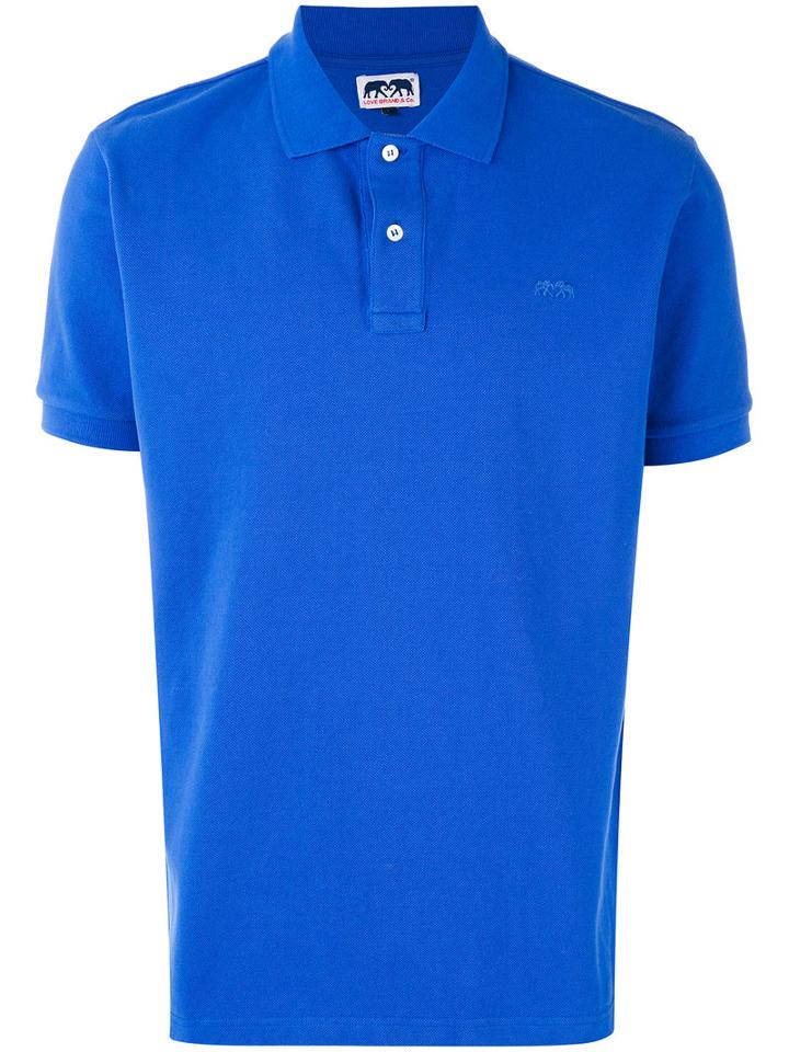 Love Brand - Polo Shirt - Men - Cotton - Xl, Blue, Cotton