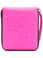 Maison Margiela Embossed Small Compagnon Wallet - Pink