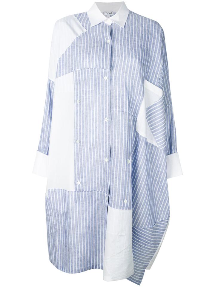 Loewe Deconstructed Shirt Dress - Blue