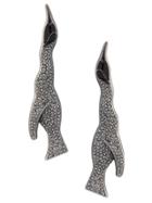 Camila Klein Longo Pinguim Earrings - Metallic