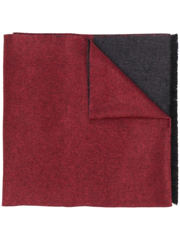 Salvatore Ferragamo Gancini Winter Scarf - Red