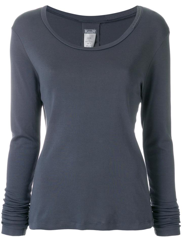Kristensen Du Nord Jersey Top - Grey
