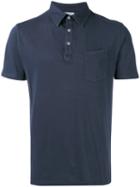 Officine Generale - Classic Polo Shirt - Men - Cotton - Xl, Blue, Cotton