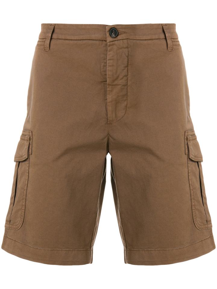 Eleventy Bermuda Shorts - Brown