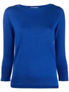 Snobby Sheep Thin Knit Jumper - Blue