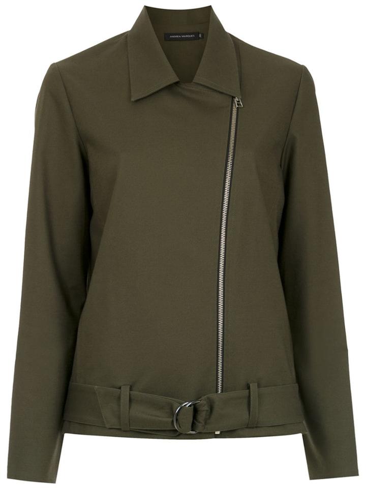 Andrea Marques Perfecto Jacket - Green