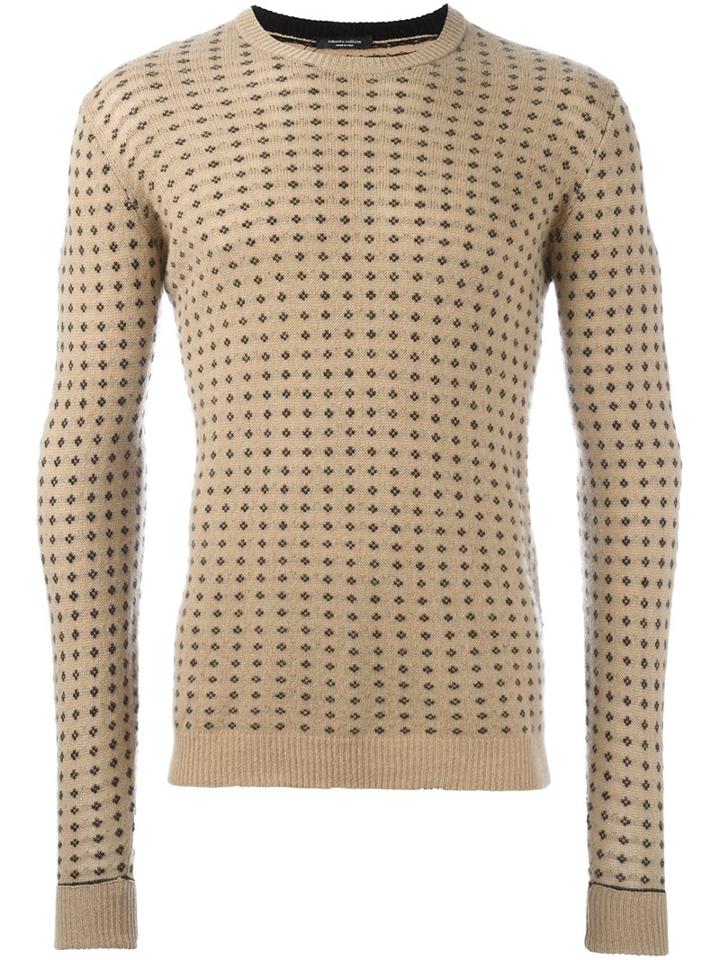 Roberto Collina Intarsia Jumper