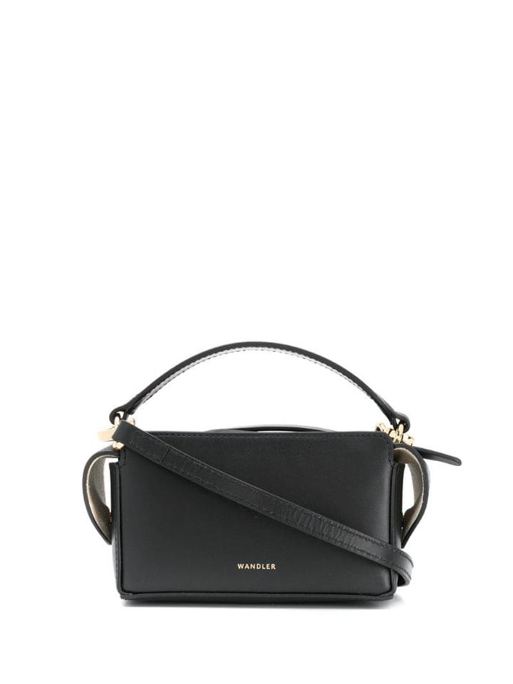 Wandler Yara Box Crossbody Bag - Black