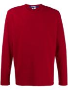 Junya Watanabe Man Straight Fit Jumper - Red