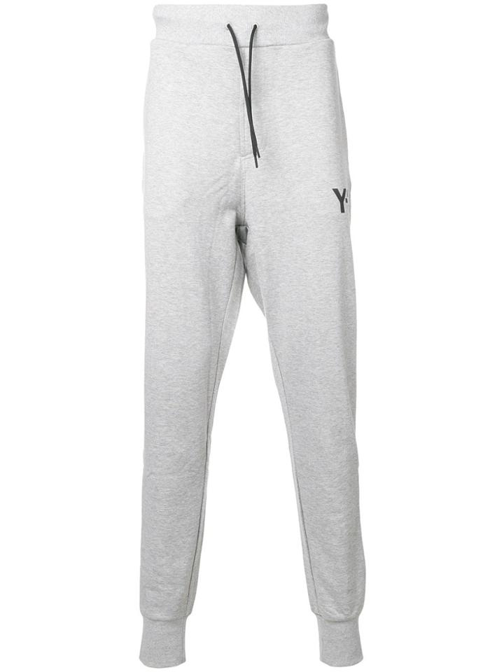 Y-3 Logo Sweatpants - Grey