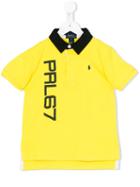 Polo Ralph Lauren - Contrast Collar Polo Shirt - Kids - Cotton - 3 Yrs, Yellow/orange