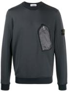 Stone Island Flap Pocket Sweatshirt - Grey