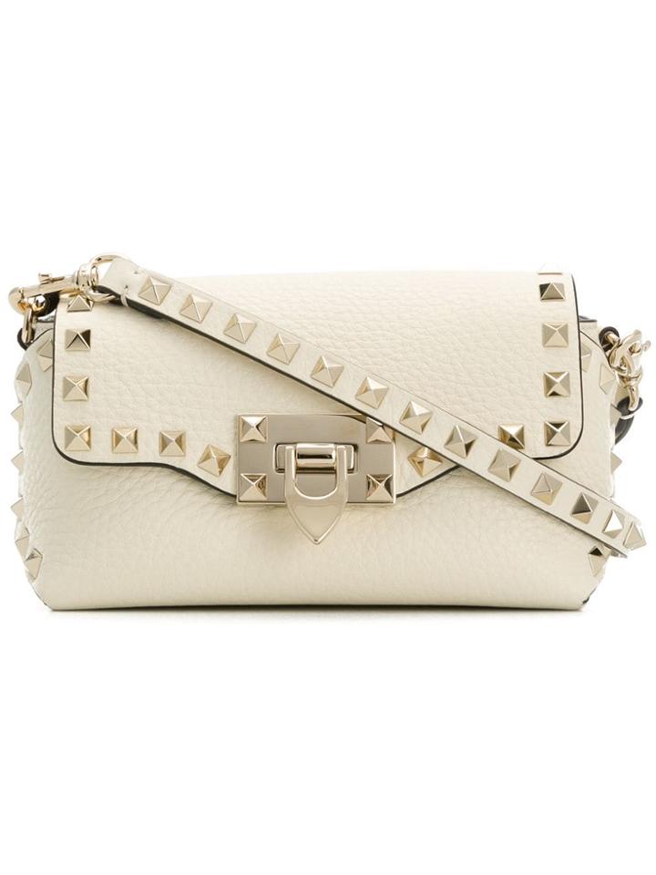 Valentino Valentino Garavani Rockstud Crossbody Bag - White