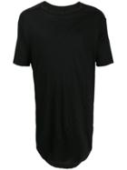 Army Of Me Oversized Asymmetric T-shirt - Black