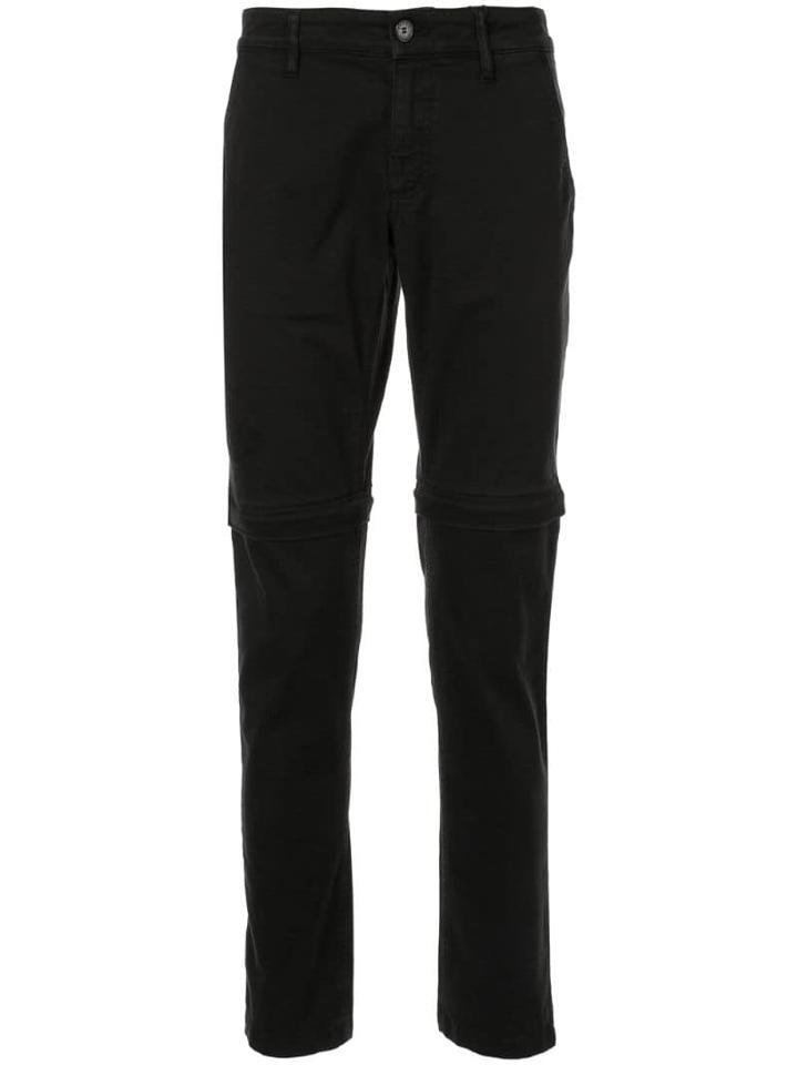 Kenzo Knee Pleat Detail Trousers - Black