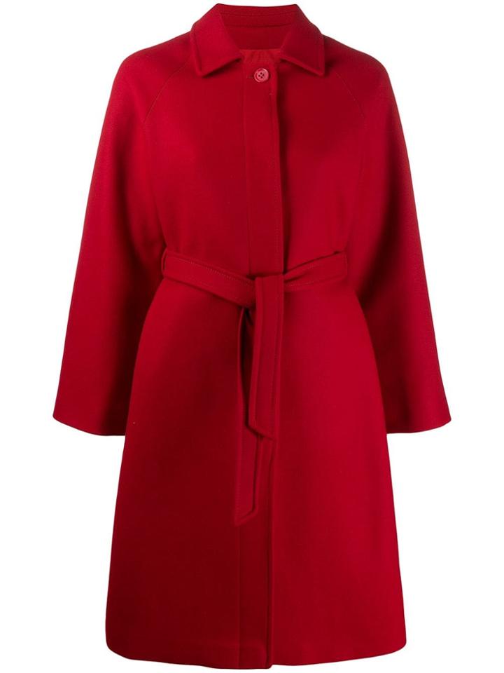 Red Valentino Redvalentino Belted Coat