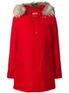 Woolrich Padded Parka - Red