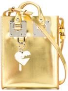 Sophie Hulme Metallic (grey) Removable Strap Tote, Women's