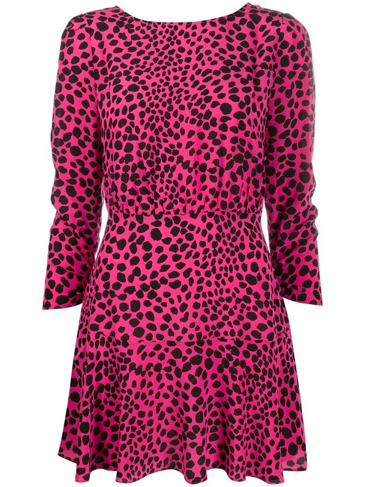 Rixo Kyla Printed Mini Dress - Pink