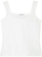 Guild Prime Lace Trim Vest Top - White