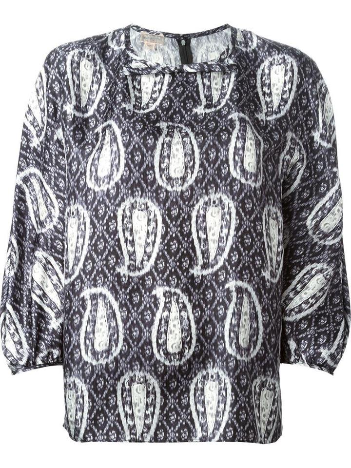 Giambattista Valli Paisley Print Blouse