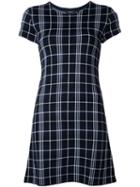 Theory Checked A-line Dress
