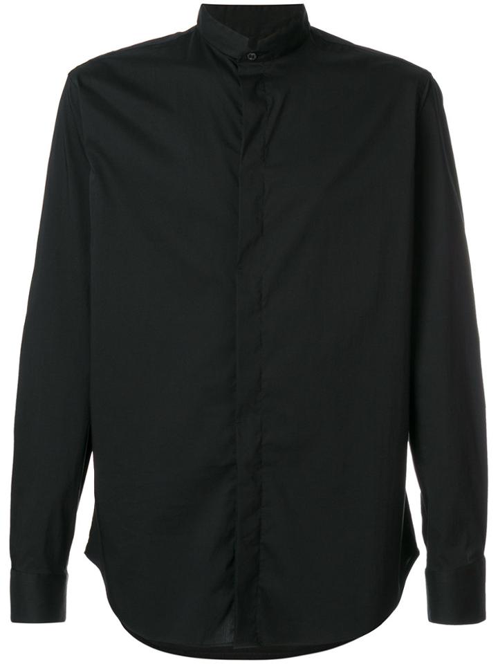 Giorgio Armani Classic Fitted Shirt - Black