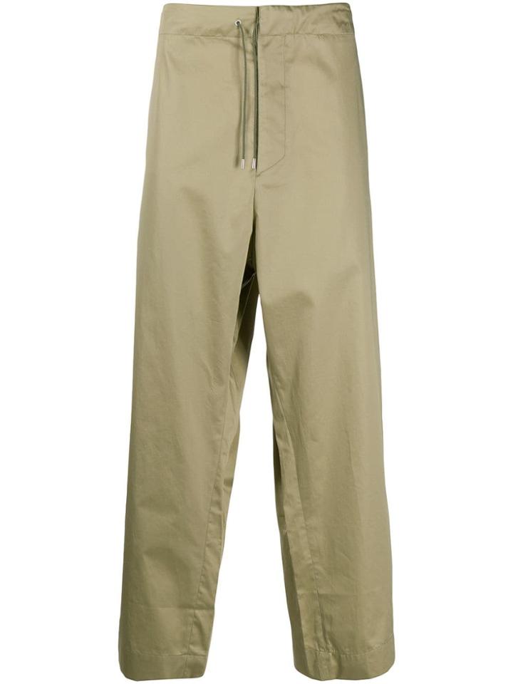 Oamc Loose Fit Trousers - Green