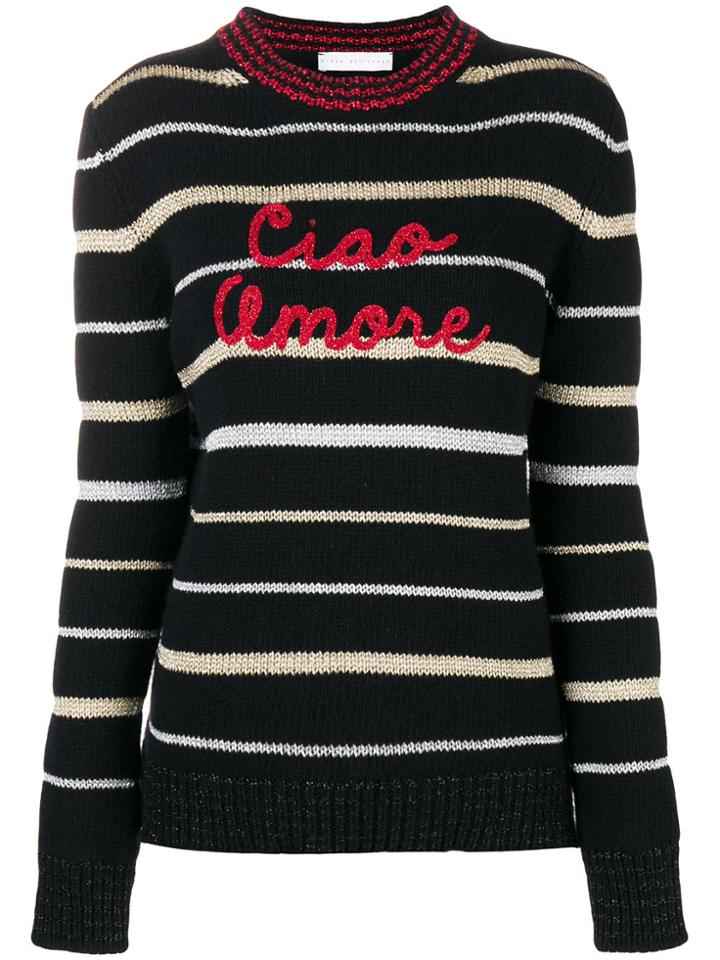 Giada Benincasa Embroidered Jumper - Black