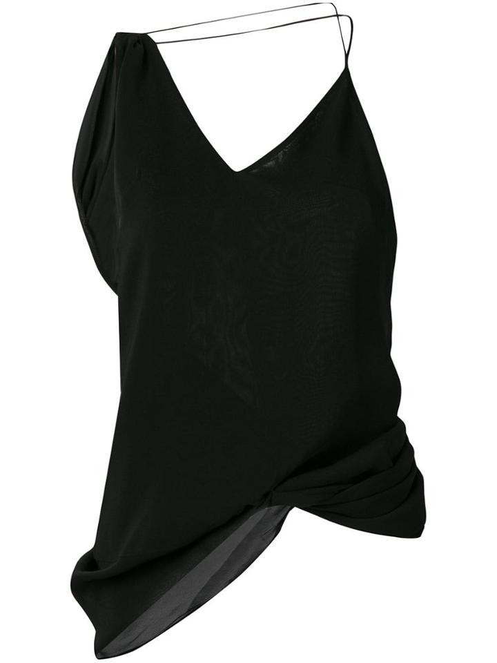 Jacquemus Asymmetric Top - Black