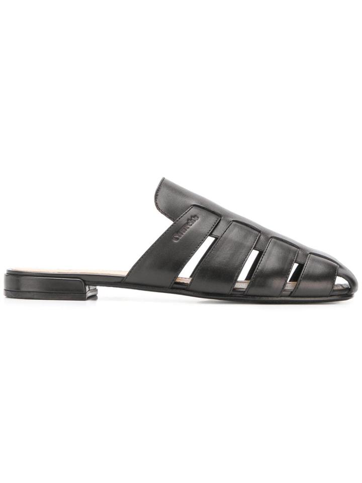 Church's Strappy Mules - Black