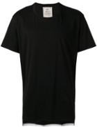 Maison Mihara Yasuhiro Flame-print T-shirt, Men's, Size: 52, Black, Cotton