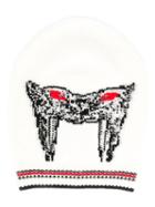 Ermanno Scervino Cashmere Embellished Beanie - White