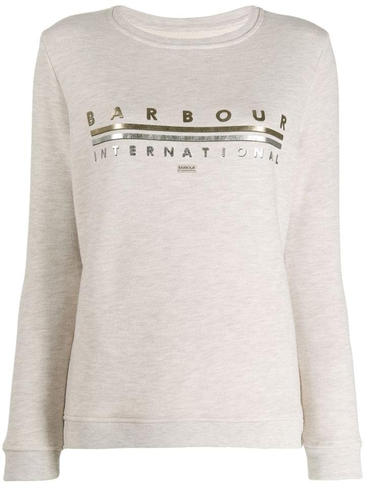 Barbour Logo Print T-shirt - Neutrals
