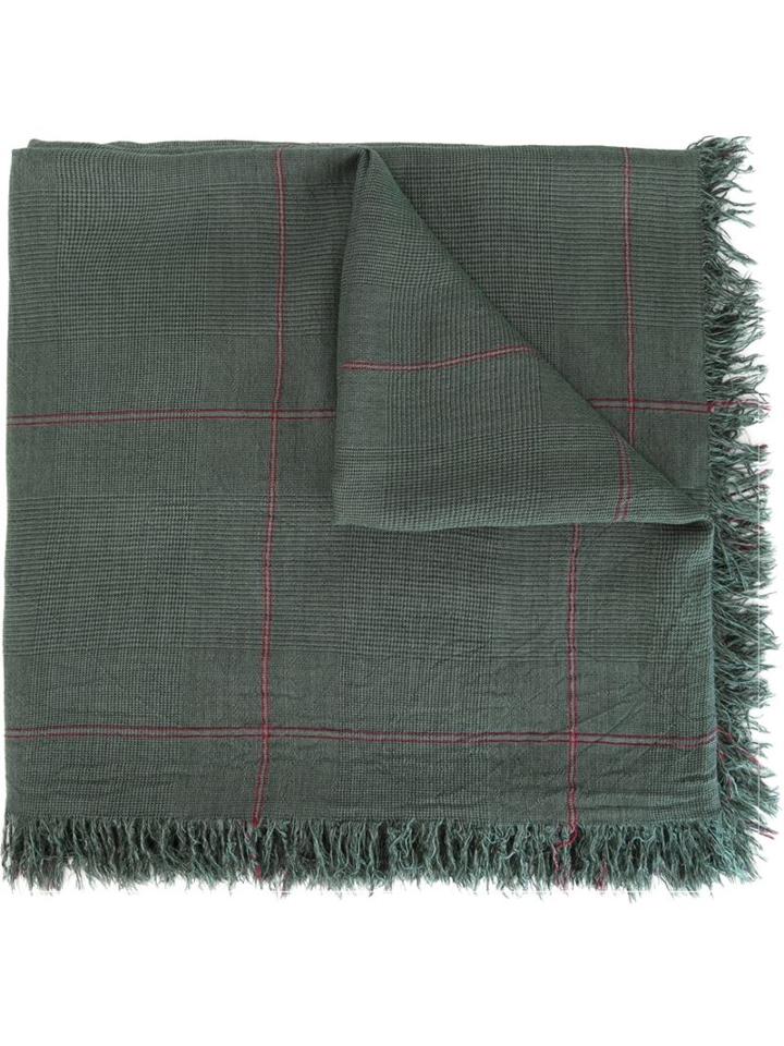 Faliero Sarti 'carlo' Scarf, Adult Unisex, Green, Modal
