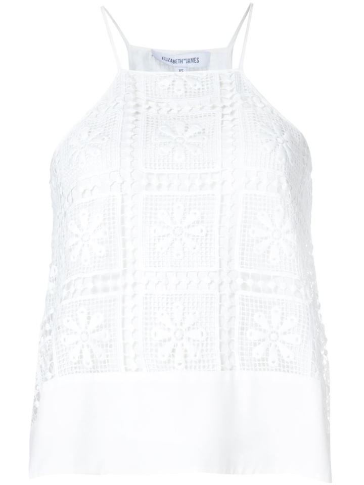 Elizabeth And James Embroidered Top