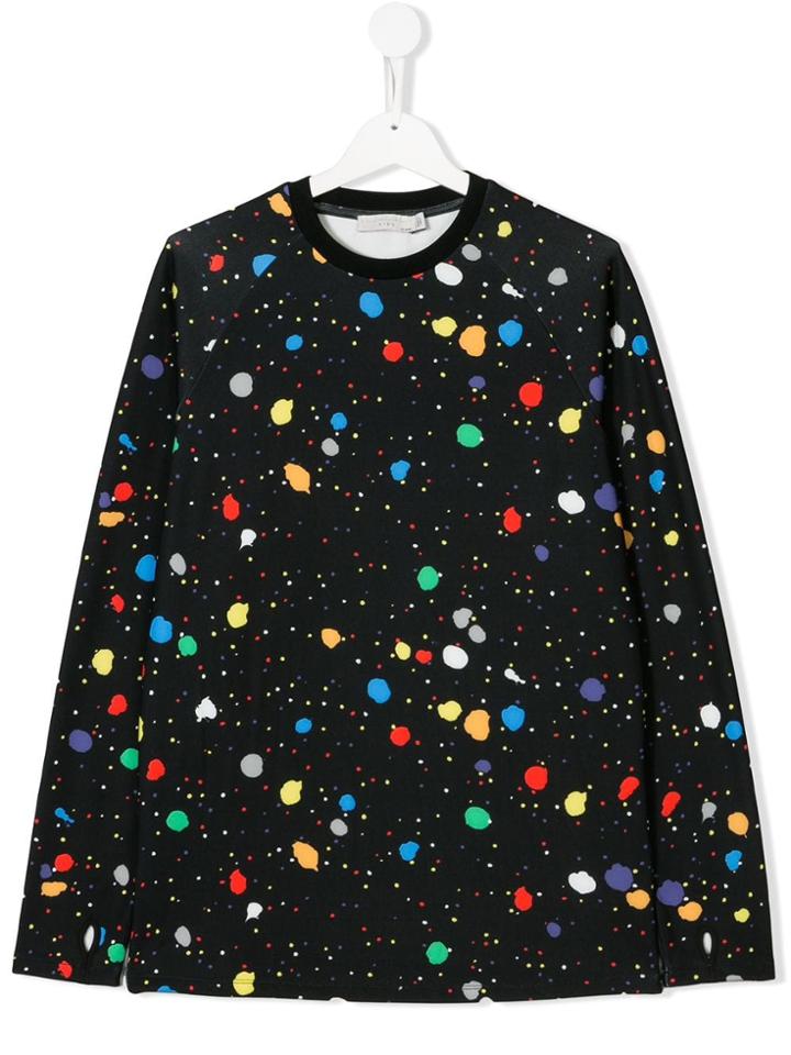 Stella Mccartney Kids Printed Top - Black