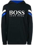 Boss Hugo Boss Logo Hooded Sweatshirt - Black