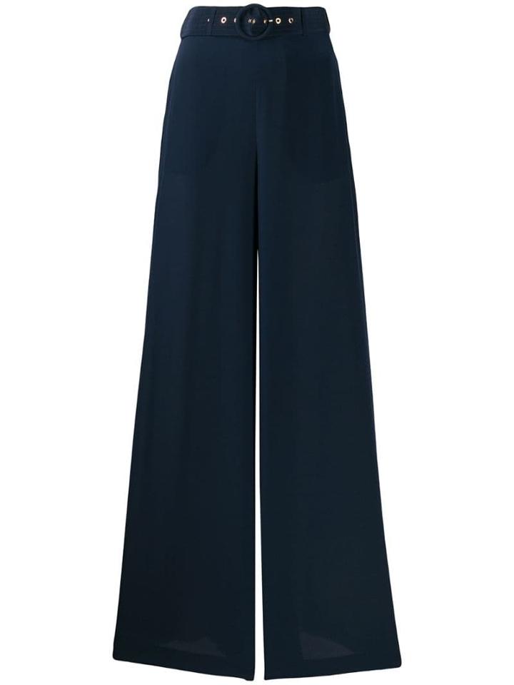 Zimmermann Belted Flares - Blue