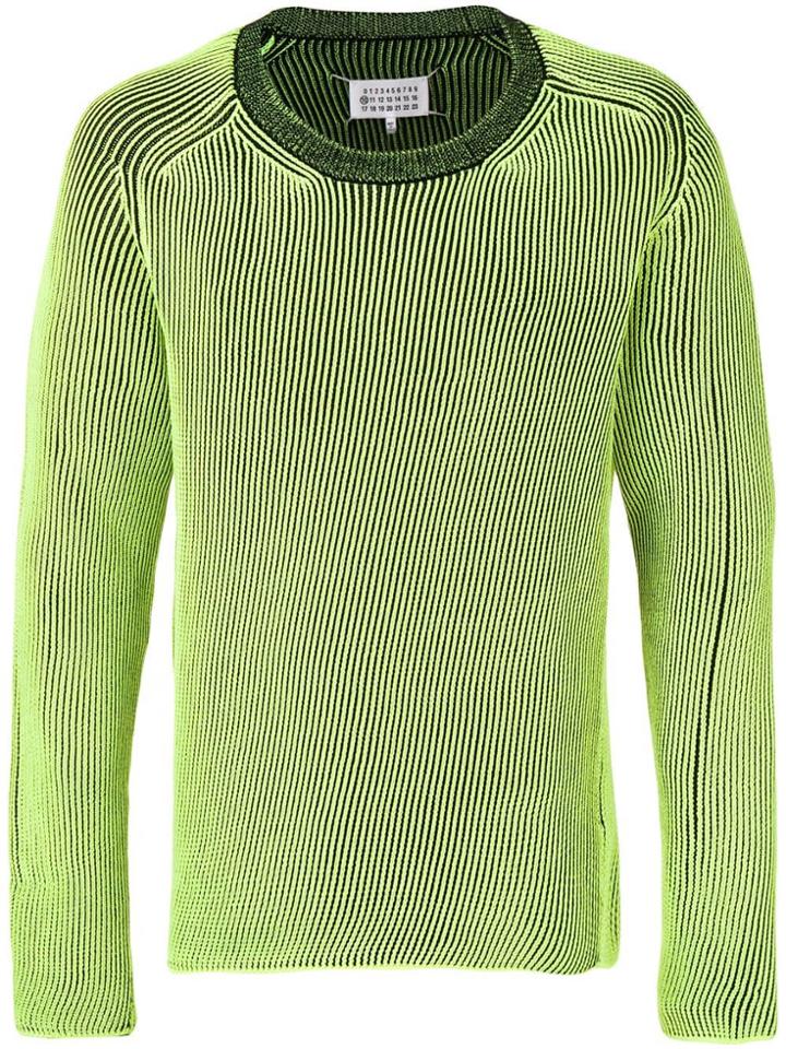 Maison Margiela Braided Sweater - Green