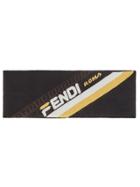 Fendi Fila Logo Headband - Black