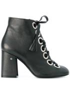 Laurence Dacade Lace-up Ankle Boots - Black