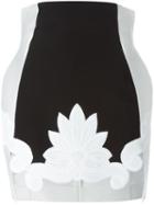 Antonio Berardi Appliqué Panelled Skirt