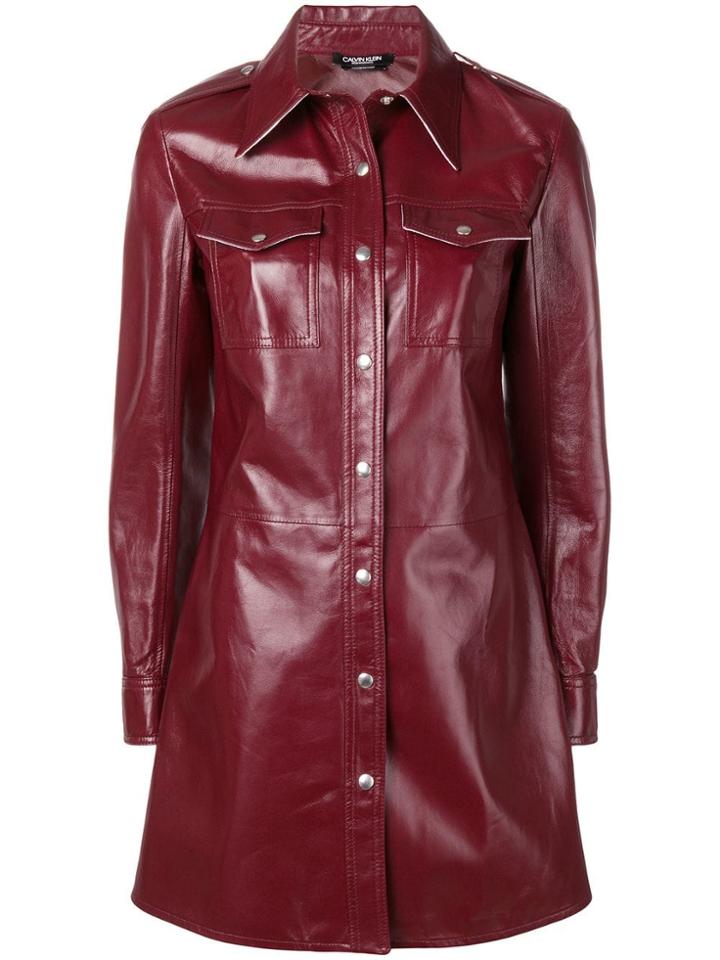Calvin Klein 205w39nyc Shirt Dress - Red