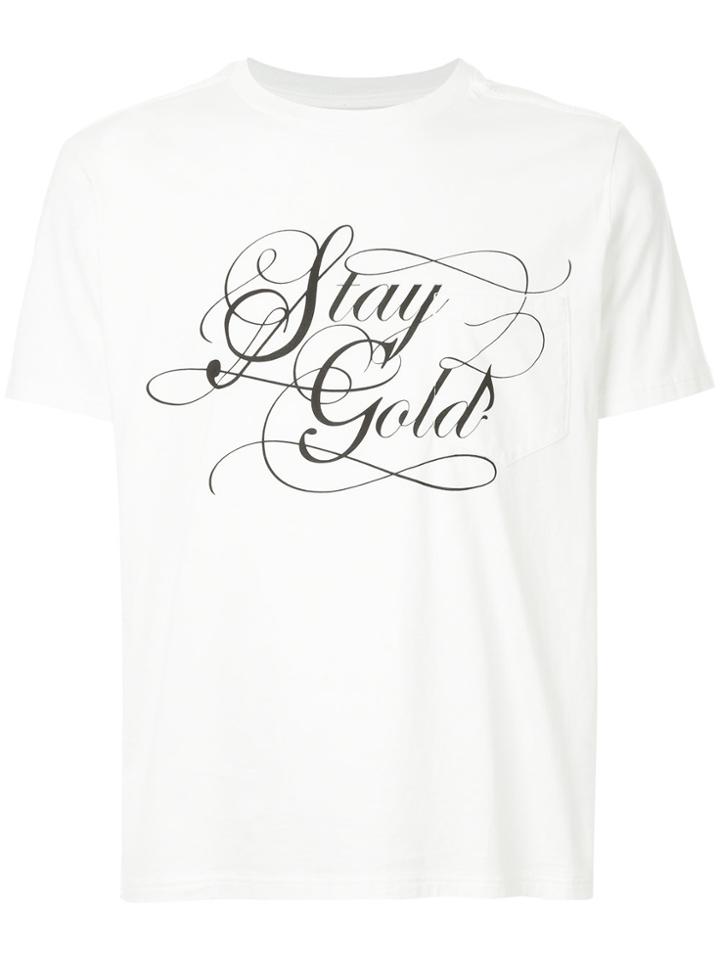 Takahiromiyashita The Soloist Stay Gold T-shirt - White