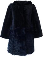 Drome Reversible Hooded Fur Coat